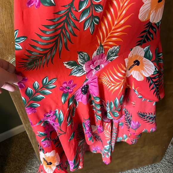 NWT Tropical Print Dress - Women’s Size XL - Picture 3 of 4